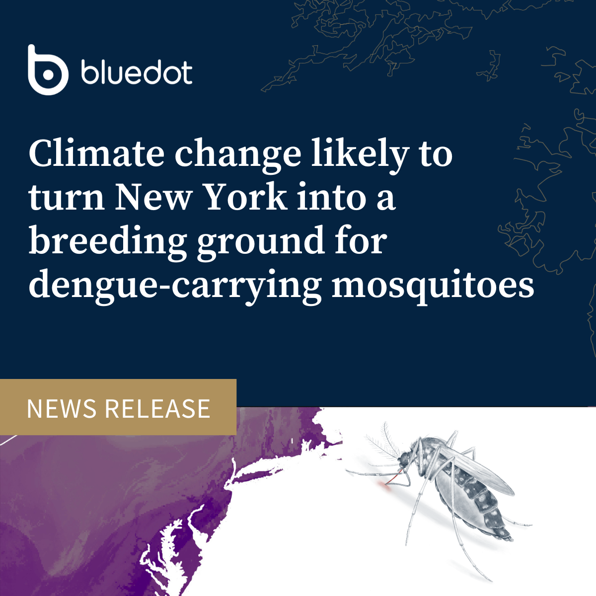 Climate change likely to turn New York into a breeding ground for